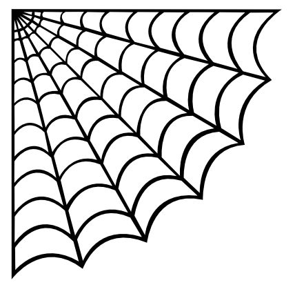 428x416 Drawn Spider Silhouette