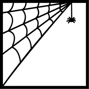 300x300 Silhouette Design Store Spider Web Frame Sophie Gallo Design