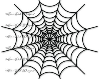 340x270 Spider Web Split Monogram Frame Svg Dxf Png Pdf