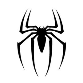 270x270 Spiderman Symbol Stencil