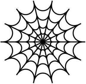 290x283 Spiderweb Stencil