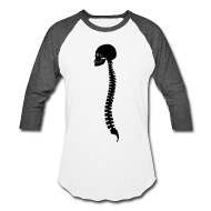 190x190 Skull And Spinal Cord (Spine) Bones Silhouette By Azza1070