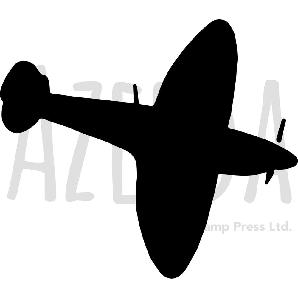 Spitfire Silhouette at GetDrawings | Free download