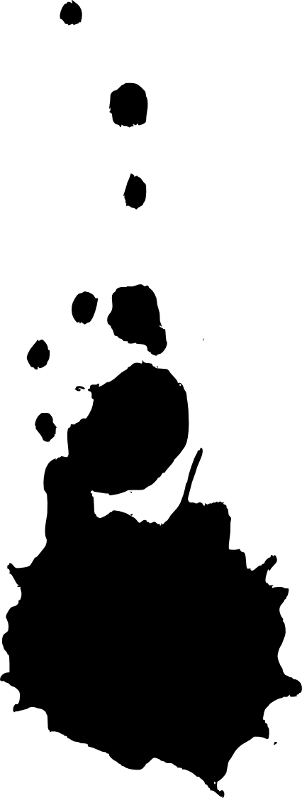 426x1123 19 Black Paint Splatters (Png Transparent) Vol. 2