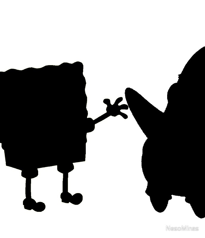 Spongebob Silhouette at GetDrawings | Free download