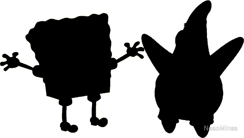 Spongebob Silhouette at GetDrawings | Free download