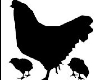 340x270 Baby Chick Silhouettes Happy Easter 2018