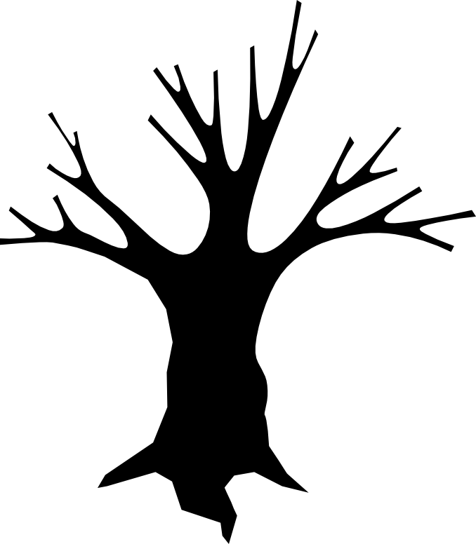 678x776 Horror Clipart Spooky Tree