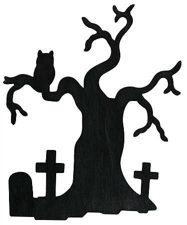 373x450 Haunted House Black Silhouette Clipart