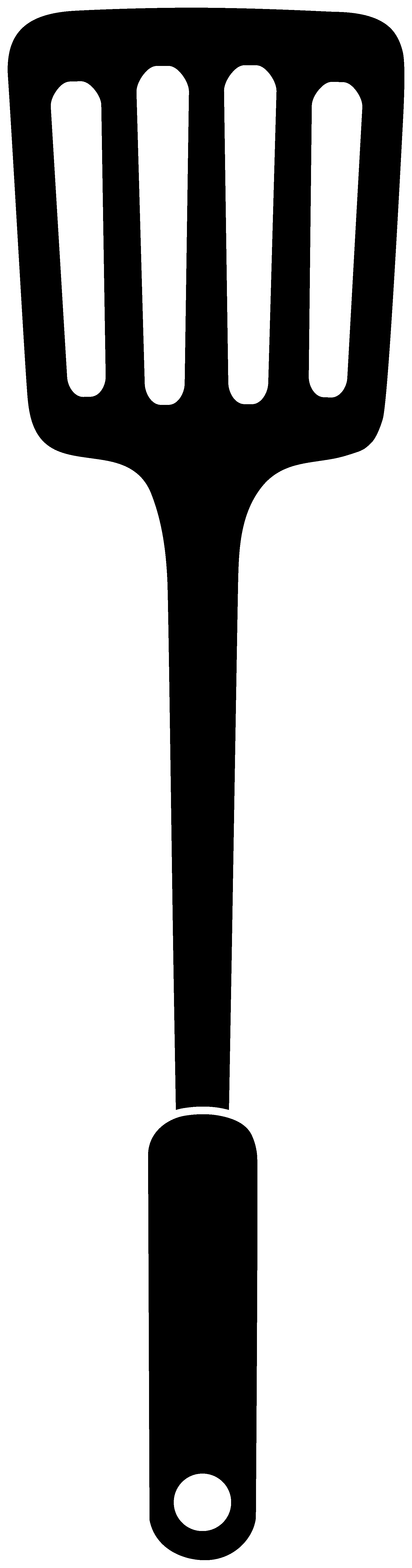 1783x6777 Drawn Spoon Silhouette