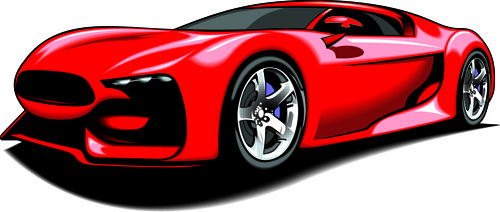 500x212 Vector Sport Car Silhouette Free Vector Download (9,231 Free