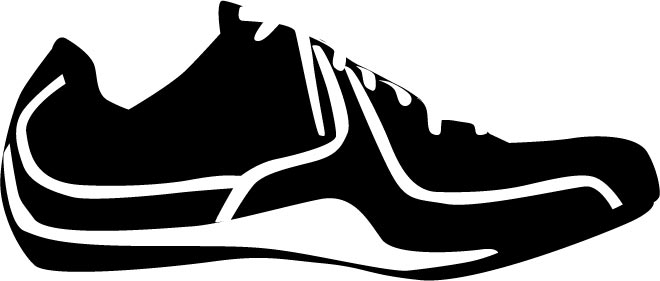 660x281 Shoes Vector Silhouettes
