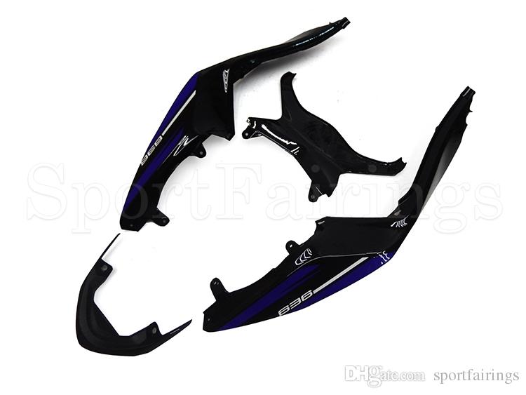 750x563 Black Blue Injection Fairings For Kawasaki Ninja 636 Zx6r Zx 6r