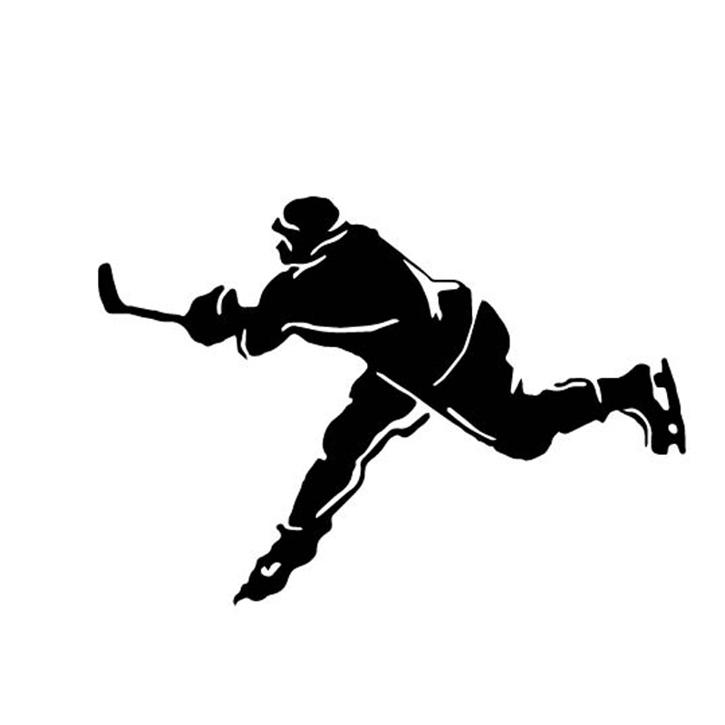 800x800 17.312.1cm Ice Hockey Player Sports Car Stickers Cartoon Images