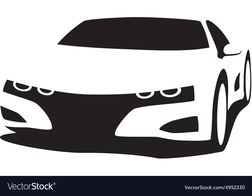 1000x780 Car Silhouette Vector My Car