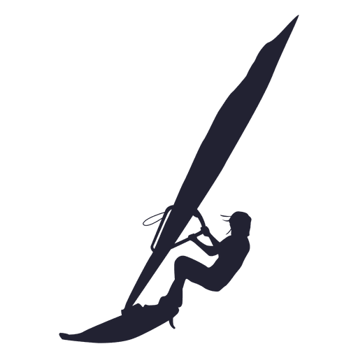 512x512 Windsurfing Sport Silhouette