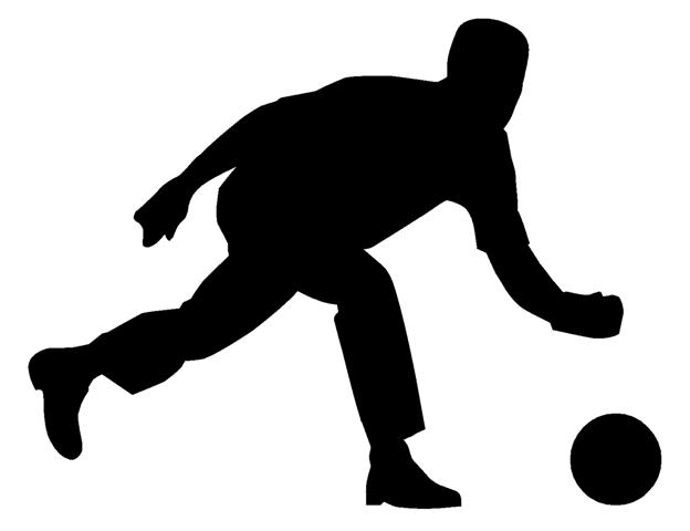 624x480 Bowler Silhouette Decal Sticker