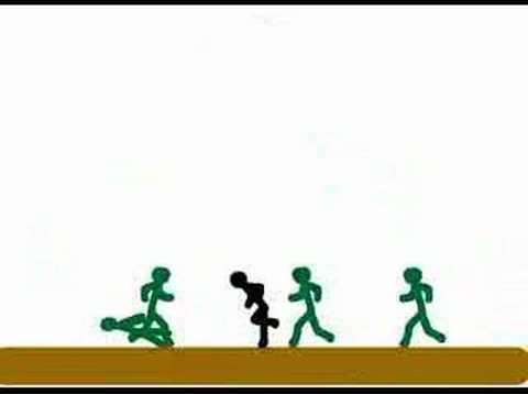 480x358 Ninja Spray Stick Figure Fight
