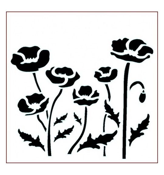 540x577 Imagination Crafts Stencil