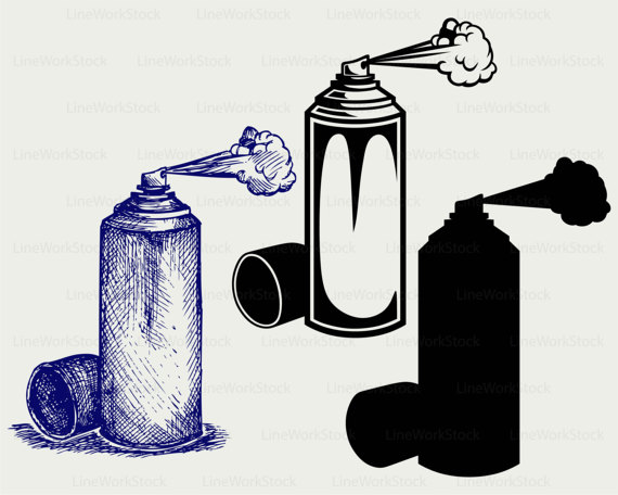 570x456 Spray Svgclipartspray Svgspray Silhouettespray Cricut Cut
