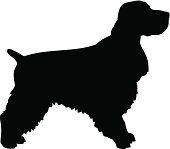 170x149 English Cocker Spaniel Silhouette For My Dog