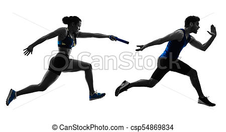 450x263 Athletics Relay Runners Sprinters Running Runners Isolated