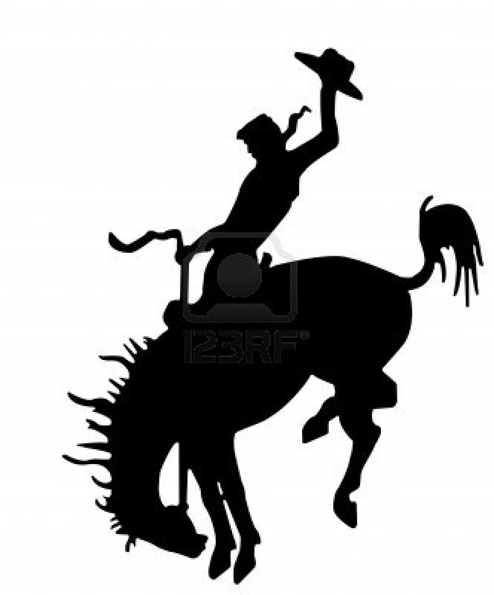 996x1200 Free Western Silhouettes Clipart