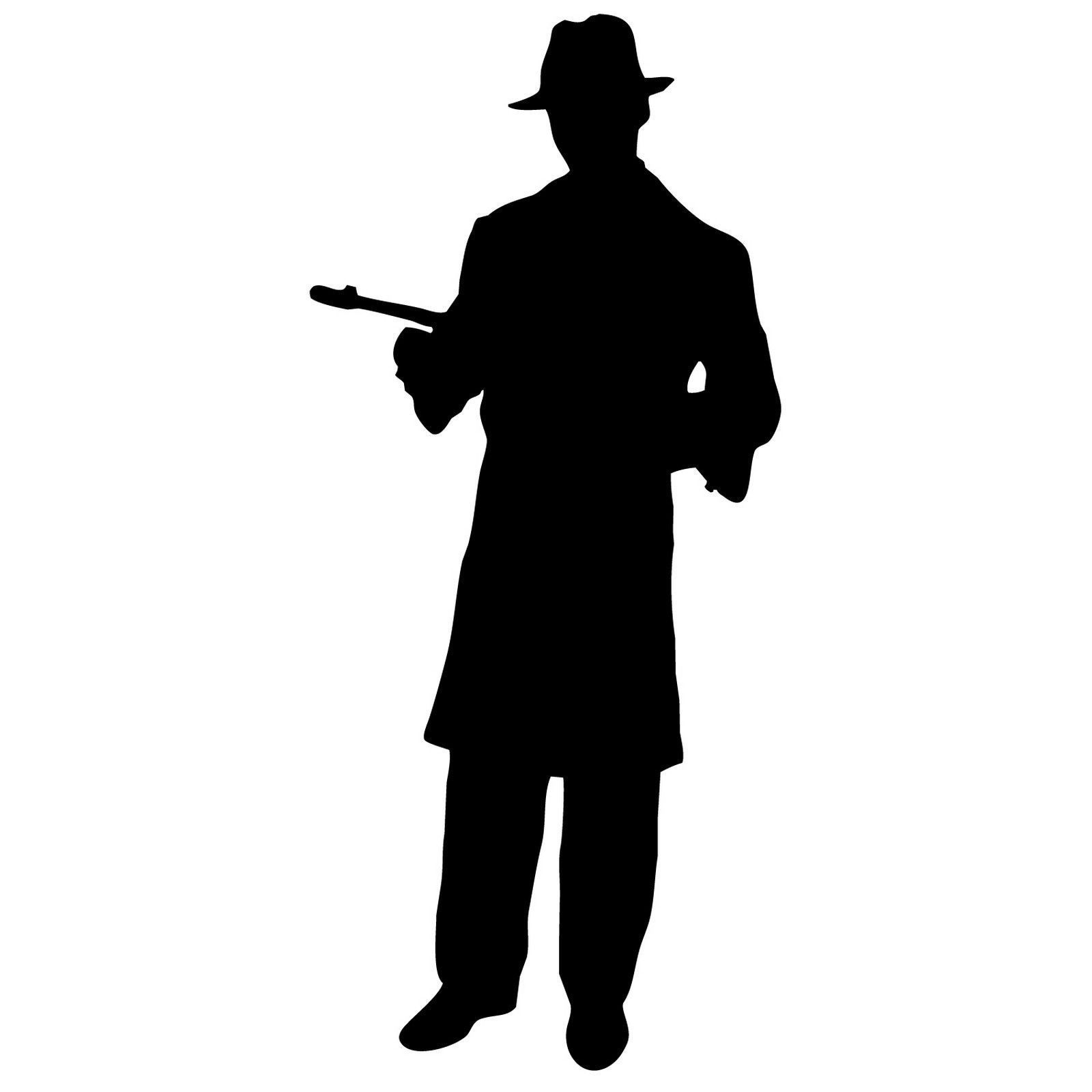 1600x1600 Gangsters Silhouette Clip Art