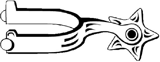 512x200 Spur Clipart