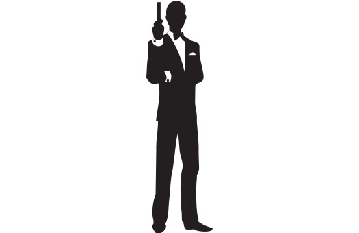 Spy Silhouette at GetDrawings | Free download
