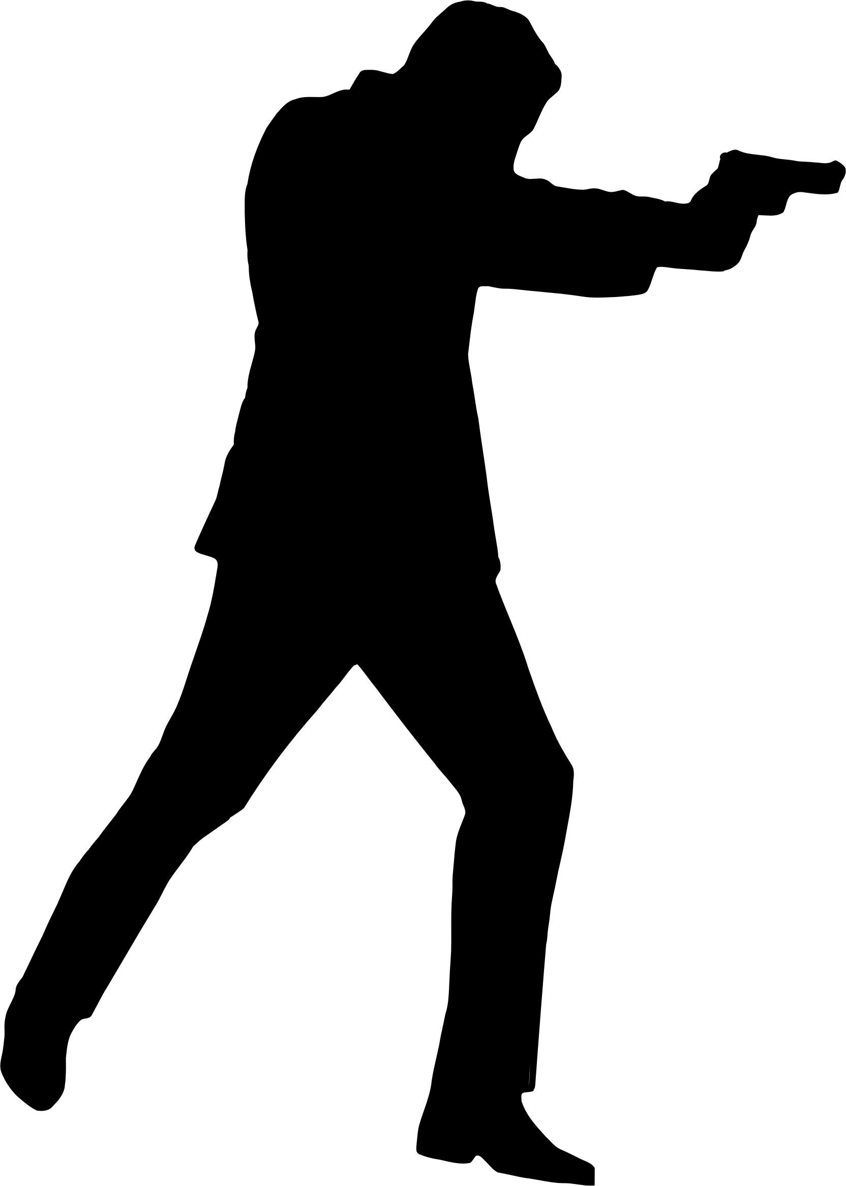 Spy Silhouette at GetDrawings | Free download