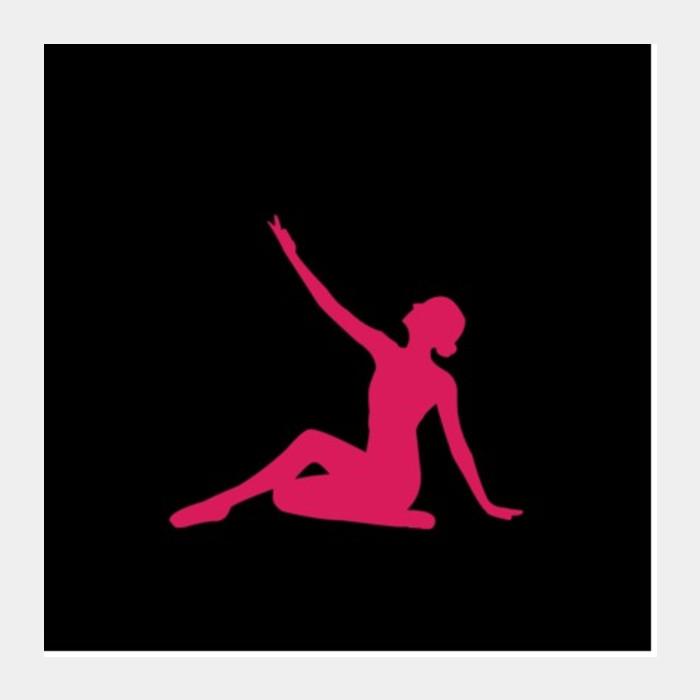 700x700 Silhouette Sing Square Art Prints Artist Sonia Punyani