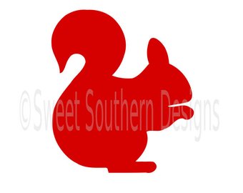 340x270 Squirrel Svg Etsy