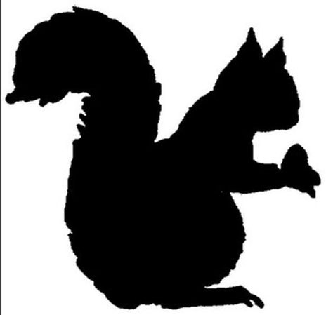 474x449 Squirrel Silhouette Misc Stuff Squirrel