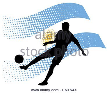 375x320 American Football Player Silhouette Against Lights Of Stadium