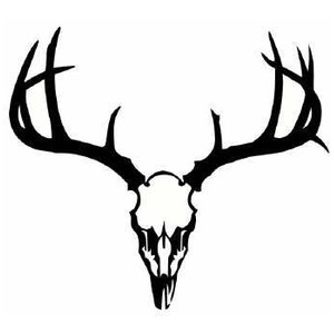 300x300 Deer Head Silhouette Clip Clipart Panda