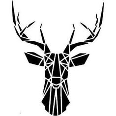 Stag Silhouette Tattoo at GetDrawings | Free download