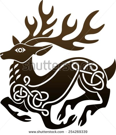 405x470 Red Deer Stock Vectors Amp Vector Clip Art Shutterstock Deer