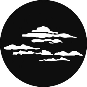 288x288 Gam Standard Steel Gobo 224