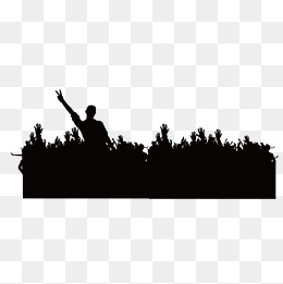 260x261 Crowd Silhouette Png, Vectors, Psd, And Clipart For Free Download