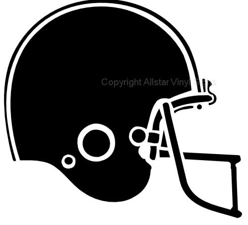500x454 Football Helmet Silhouette