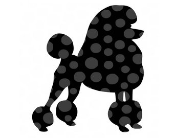 340x270 Poodle Silhouette Etsy