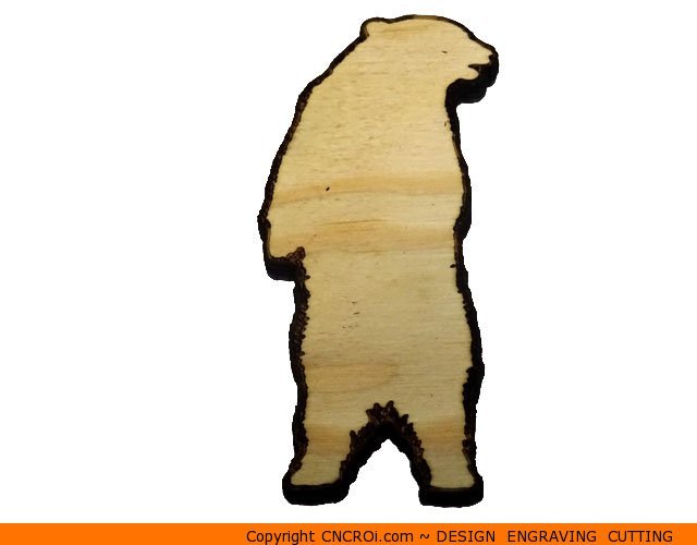 640x500 Bear Grizzly Shape (0002)