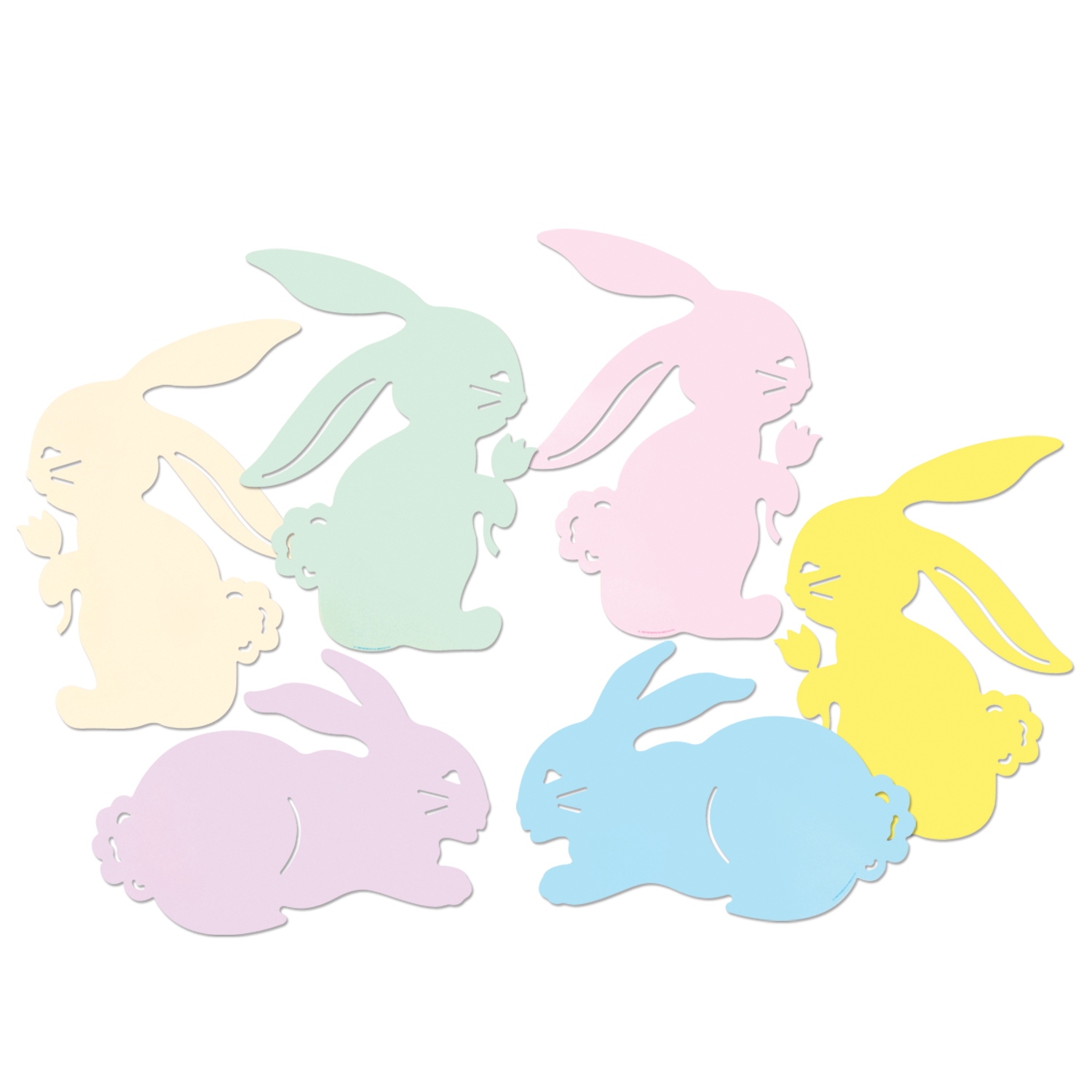 1500x1500 Bunny Silhouettes
