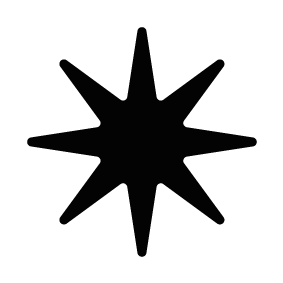 283x283 Christmas Star Silhouette Silhouette Of Christmas Star