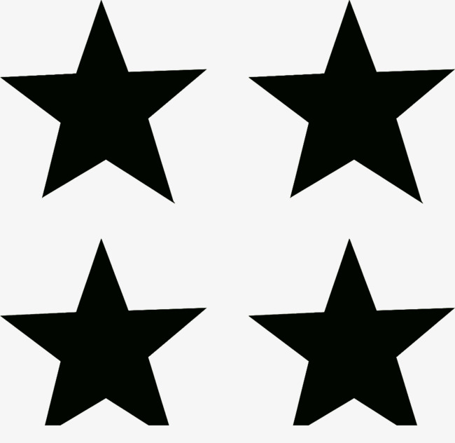 650x632 Black Pentacle Silhouette Material, Black, Five Pointed Star