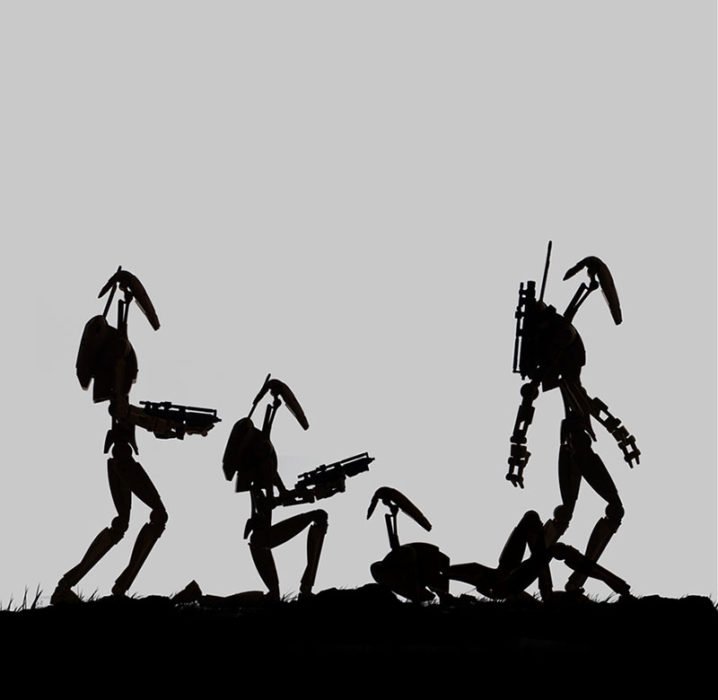 718x700 These Star Wars Artworks Were Made By Photographing Action Figures