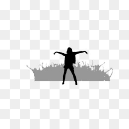 260x260 Silhouette Crowd Png Images Vectors And Psd Files Free