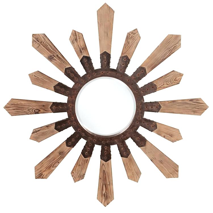 750x750 Wall Mirrors ~ Starburst Wall Mirror Starburst Silhouette Metal