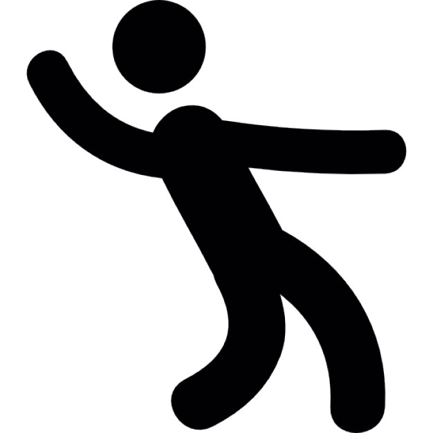 626x626 Man Dancing Silhouette Icons Free Download